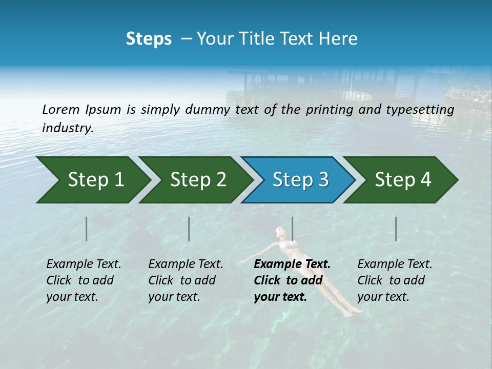 Cabin Palm Tourism PowerPoint Template