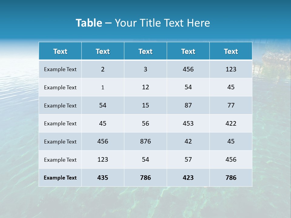 Cabin Palm Tourism PowerPoint Template