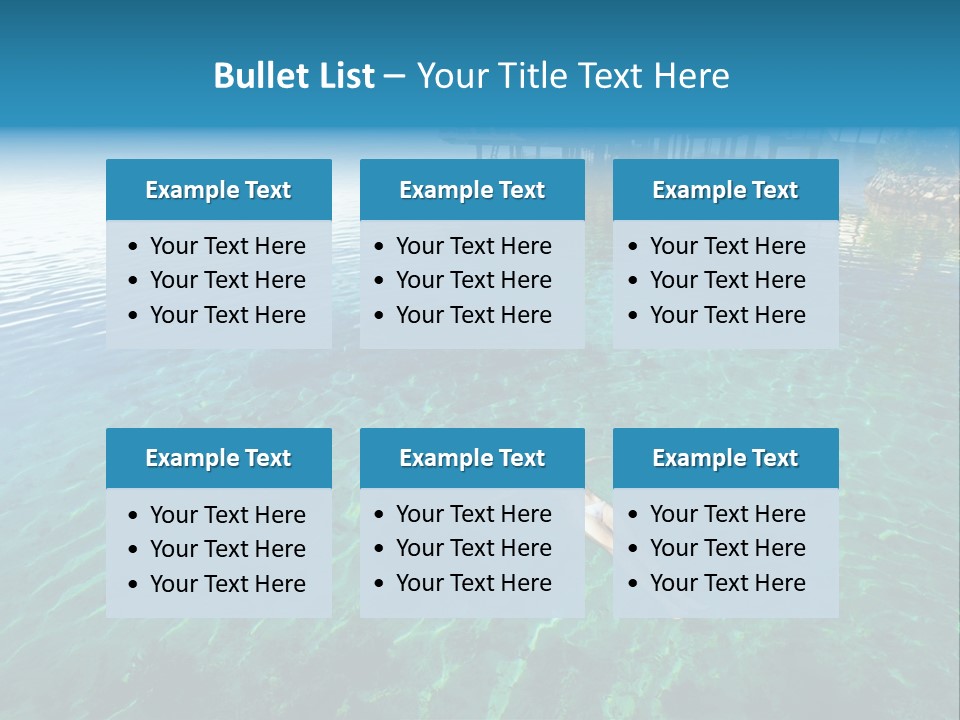 Cabin Palm Tourism PowerPoint Template