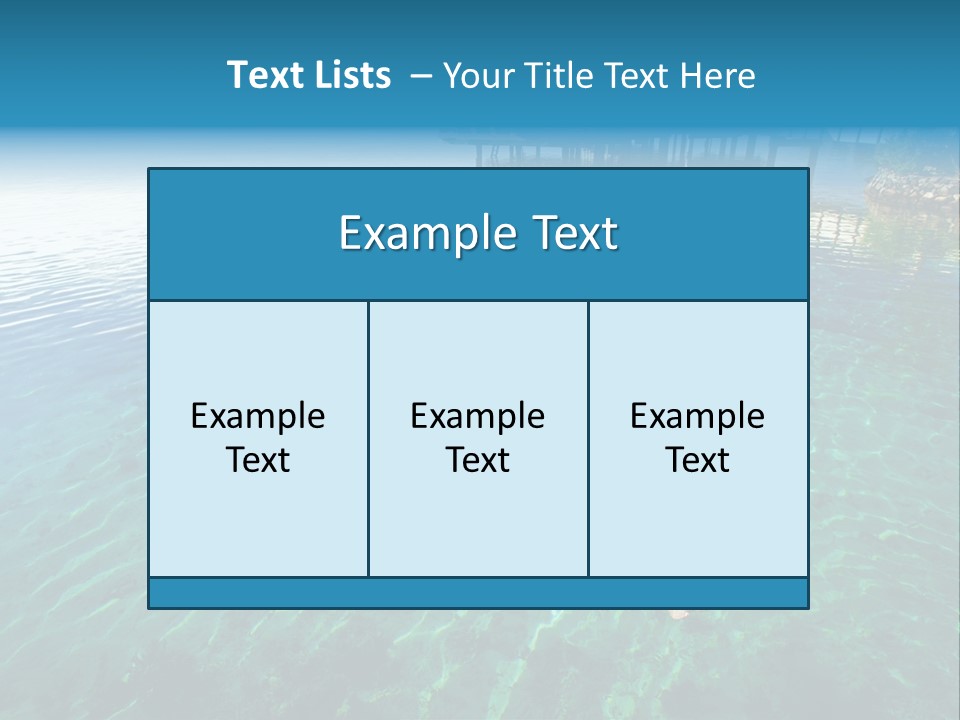 Cabin Palm Tourism PowerPoint Template