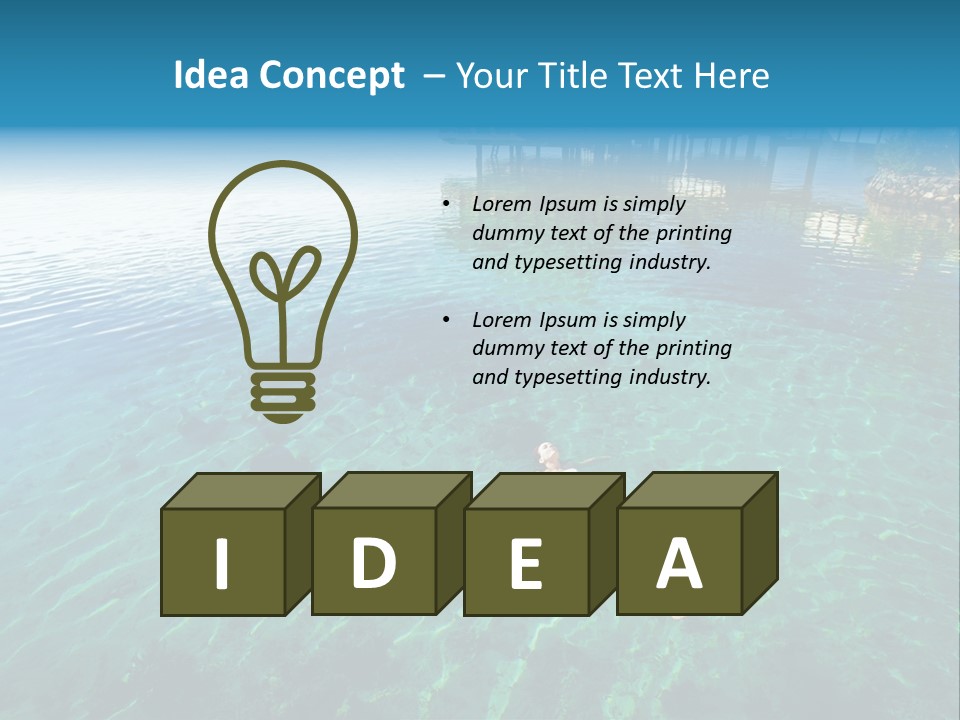 Cabin Palm Tourism PowerPoint Template