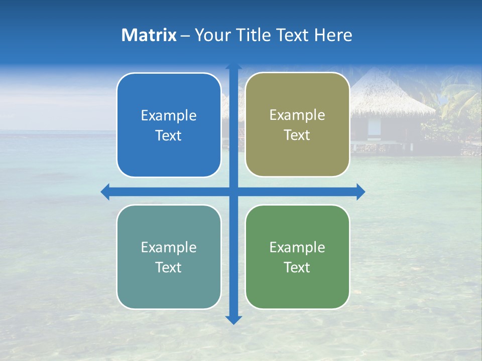 Romantic Vacation Background PowerPoint Template