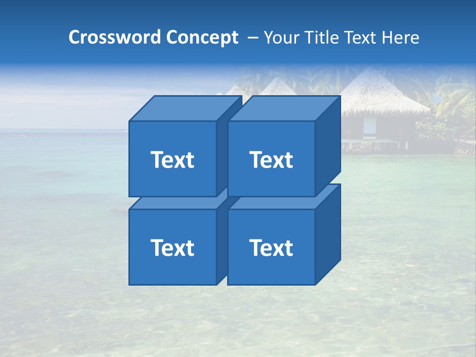 Romantic Vacation Background PowerPoint Template