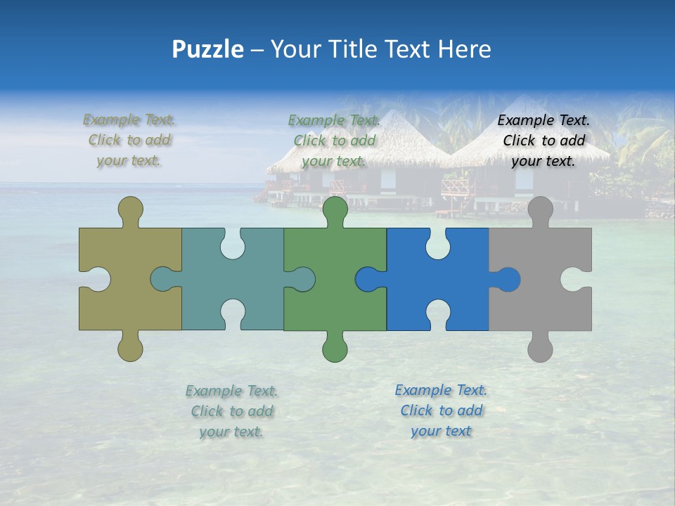 Romantic Vacation Background PowerPoint Template