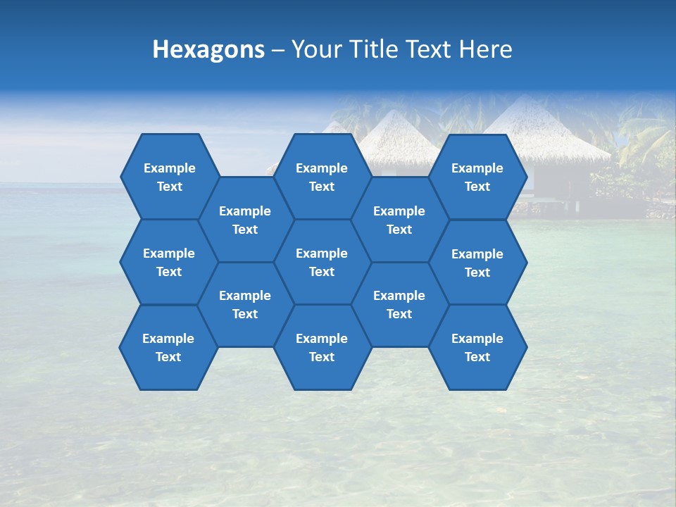 Romantic Vacation Background PowerPoint Template