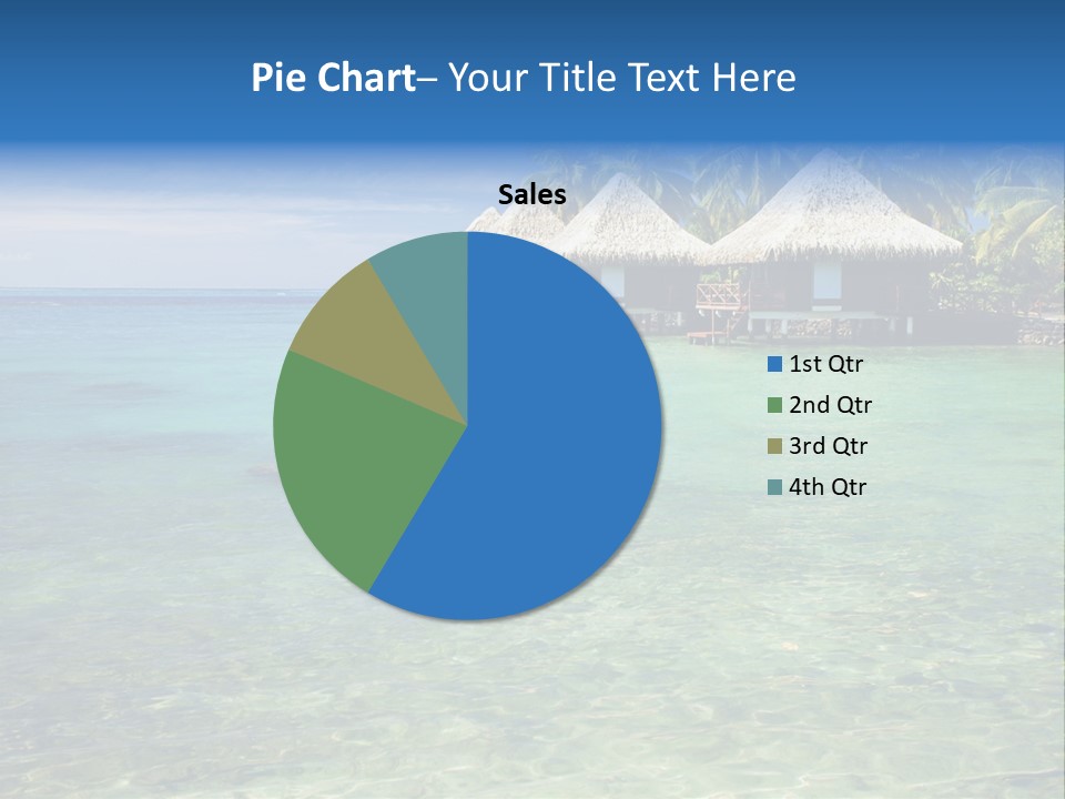 Romantic Vacation Background PowerPoint Template