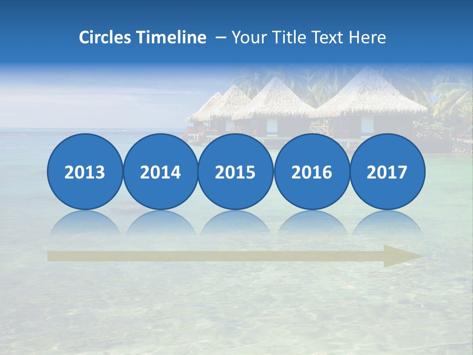 Romantic Vacation Background PowerPoint Template