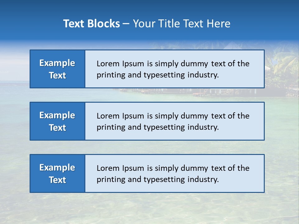 Romantic Vacation Background PowerPoint Template