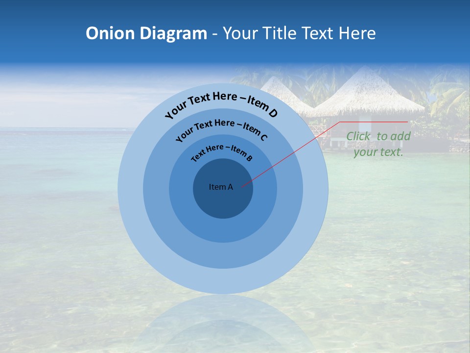 Romantic Vacation Background PowerPoint Template
