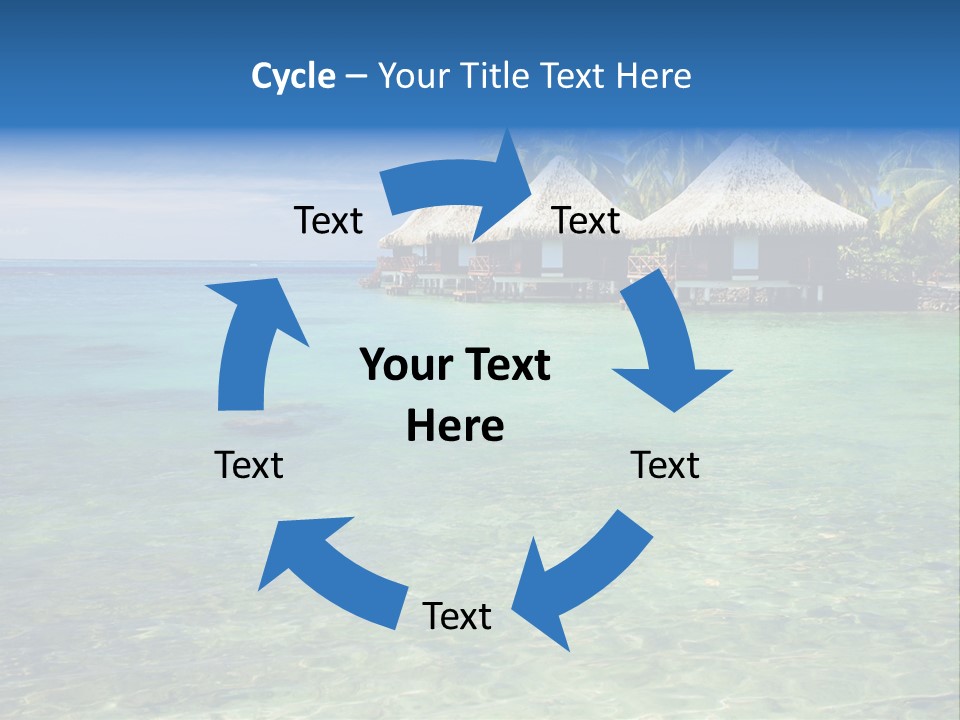 Romantic Vacation Background PowerPoint Template