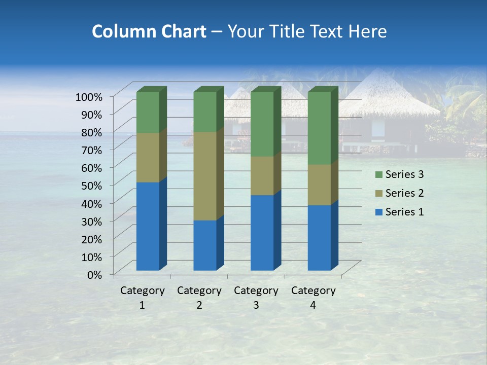Romantic Vacation Background PowerPoint Template