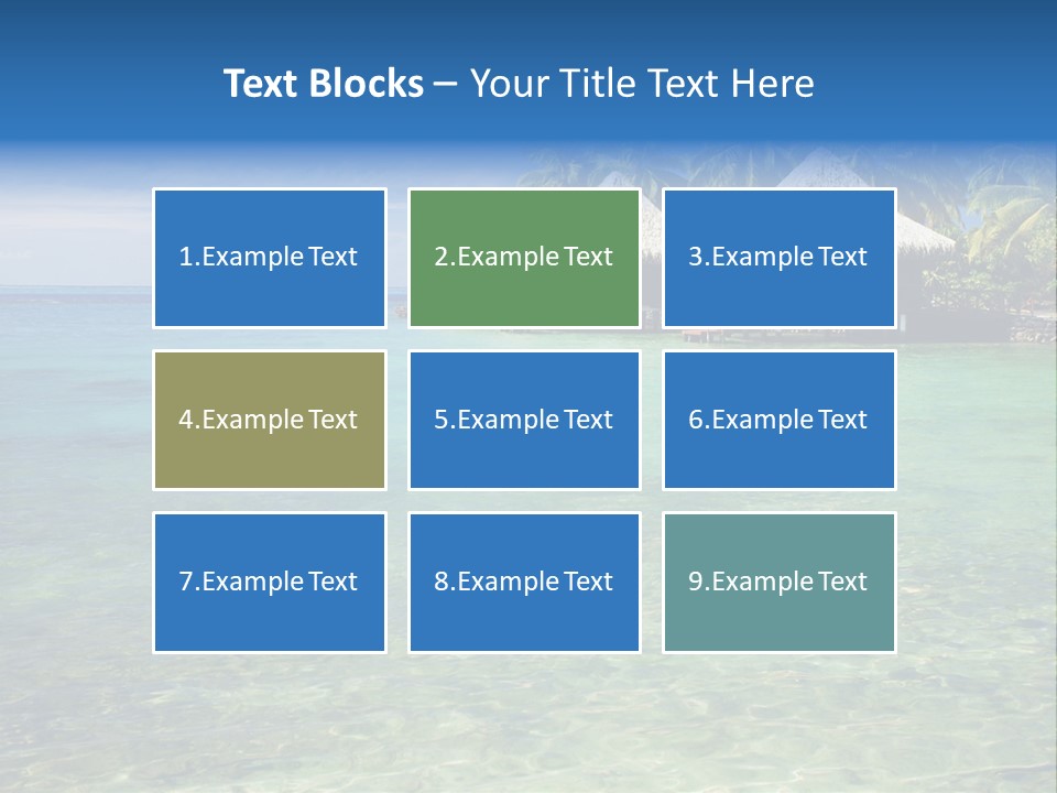 Romantic Vacation Background PowerPoint Template