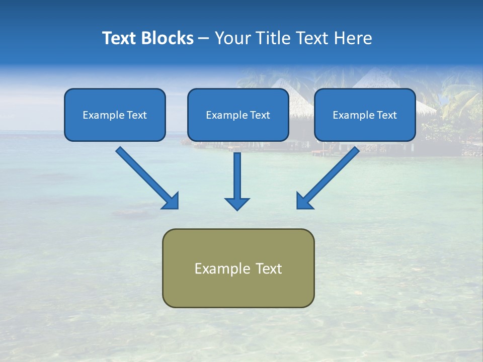Romantic Vacation Background PowerPoint Template