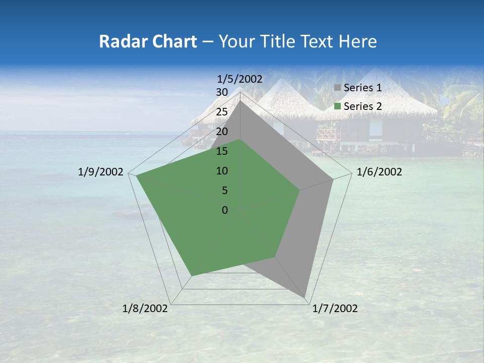 Romantic Vacation Background PowerPoint Template