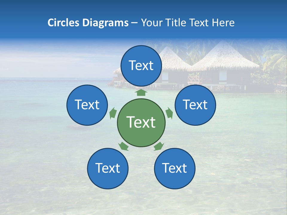 Romantic Vacation Background PowerPoint Template