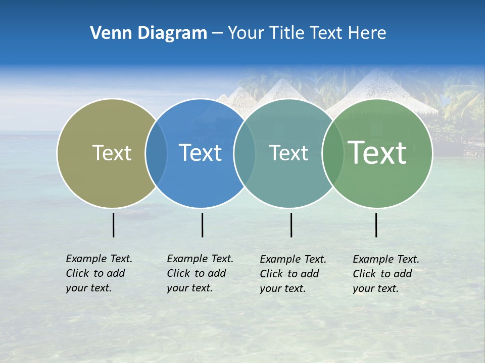Romantic Vacation Background PowerPoint Template