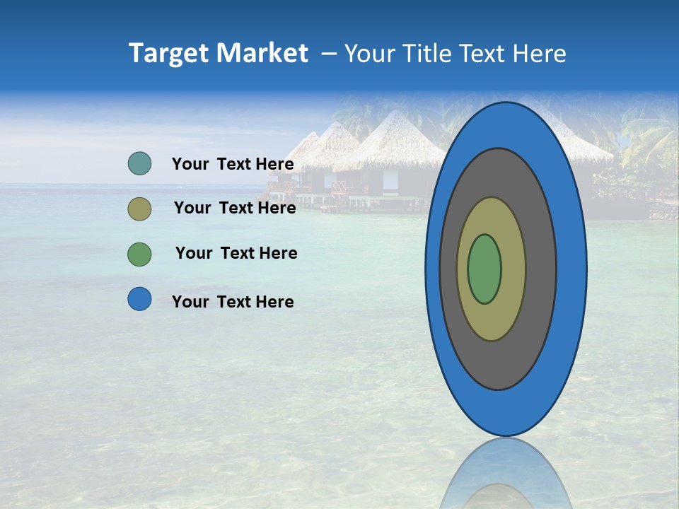 Romantic Vacation Background PowerPoint Template