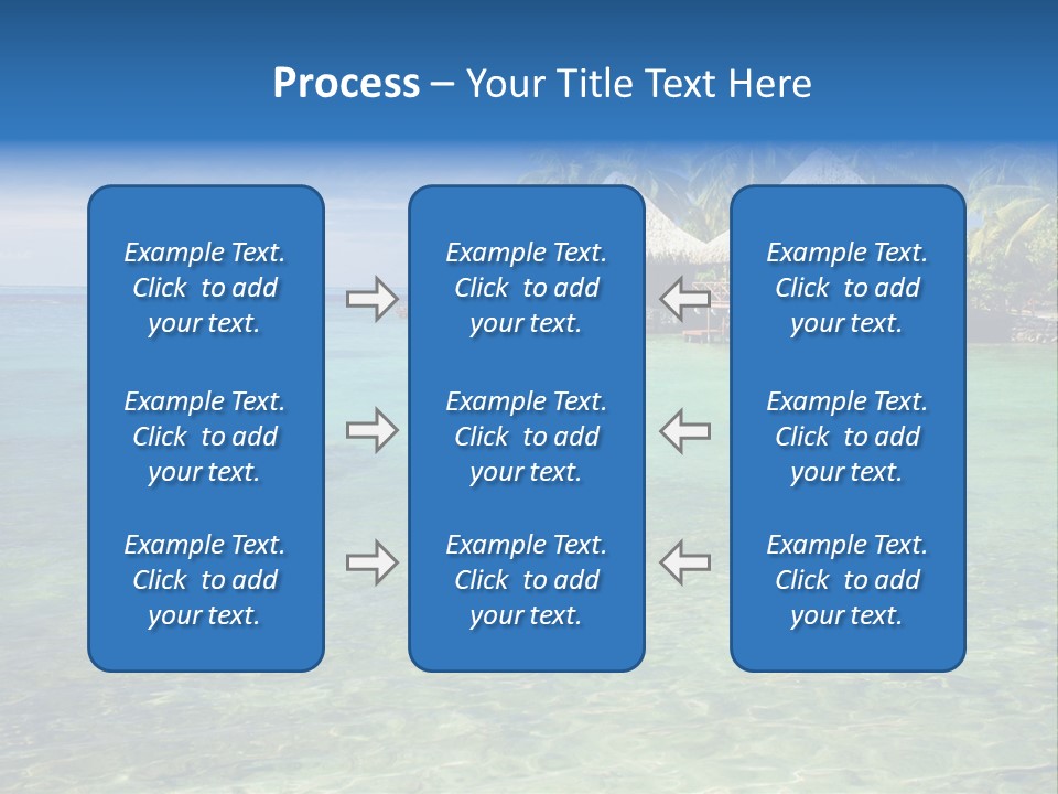 Romantic Vacation Background PowerPoint Template