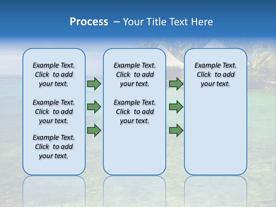 Romantic Vacation Background PowerPoint Template