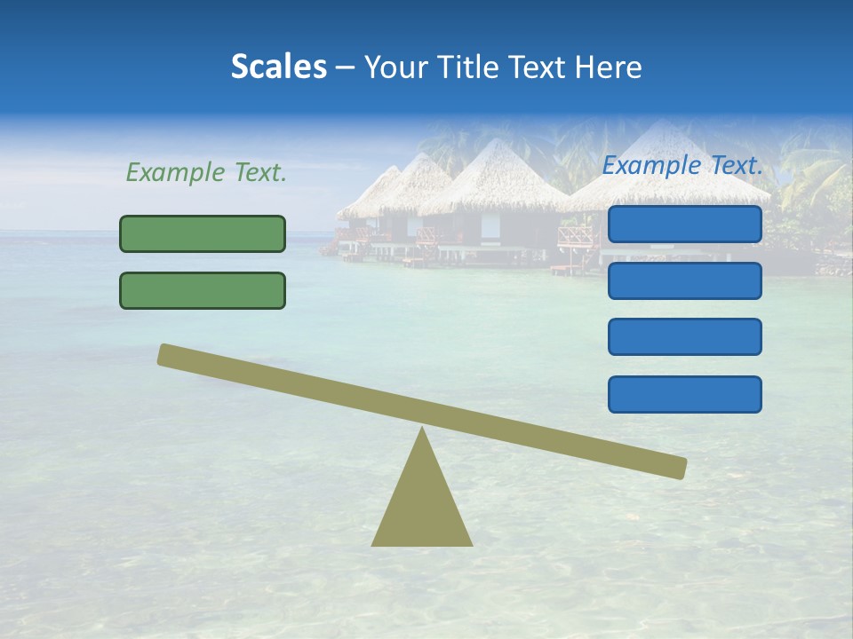 Romantic Vacation Background PowerPoint Template