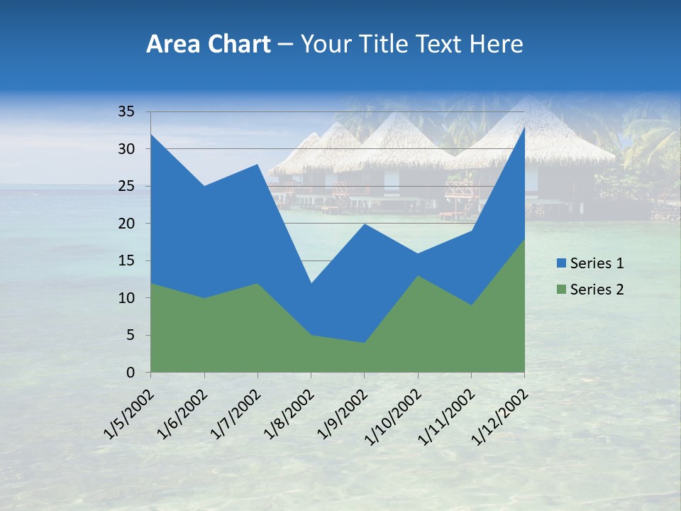 Romantic Vacation Background PowerPoint Template