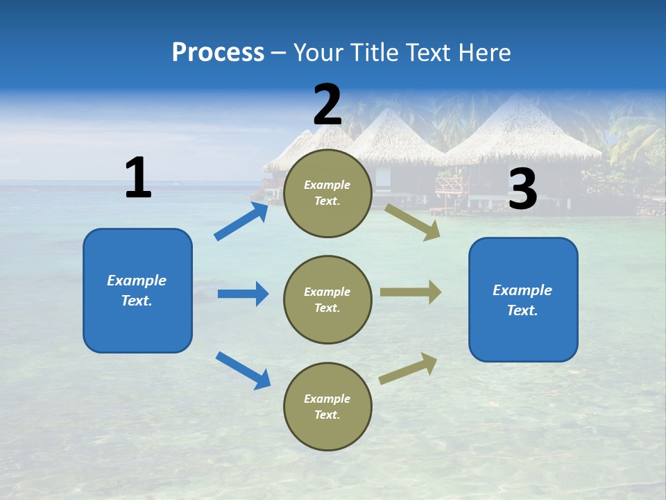 Romantic Vacation Background PowerPoint Template