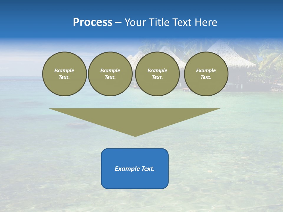 Romantic Vacation Background PowerPoint Template