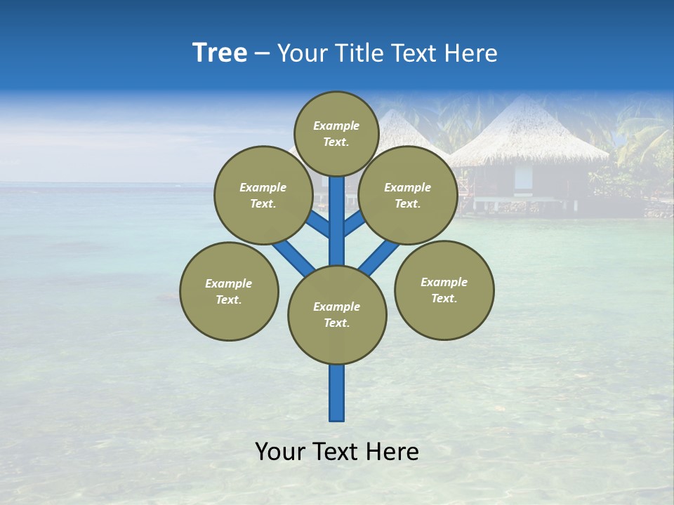 Romantic Vacation Background PowerPoint Template