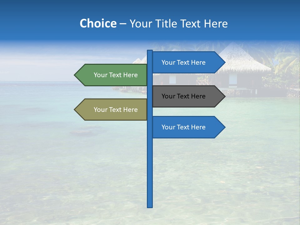 Romantic Vacation Background PowerPoint Template