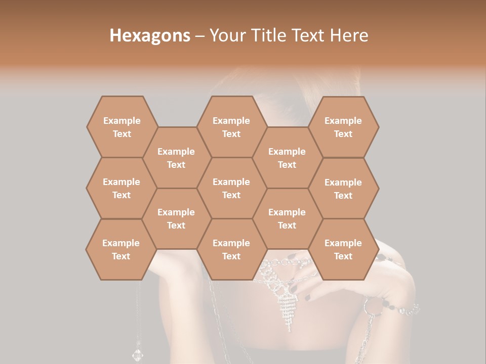 Caucasian Young Wealth PowerPoint Template