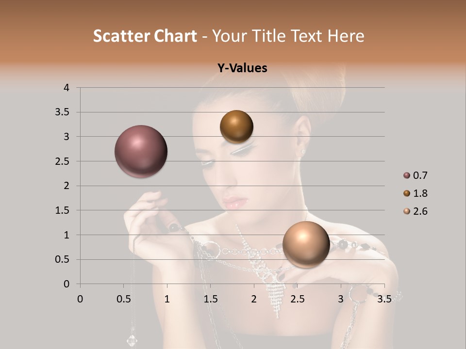 Caucasian Young Wealth PowerPoint Template
