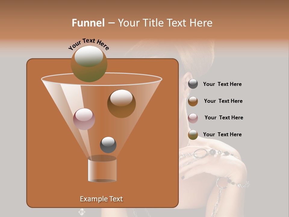 Caucasian Young Wealth PowerPoint Template