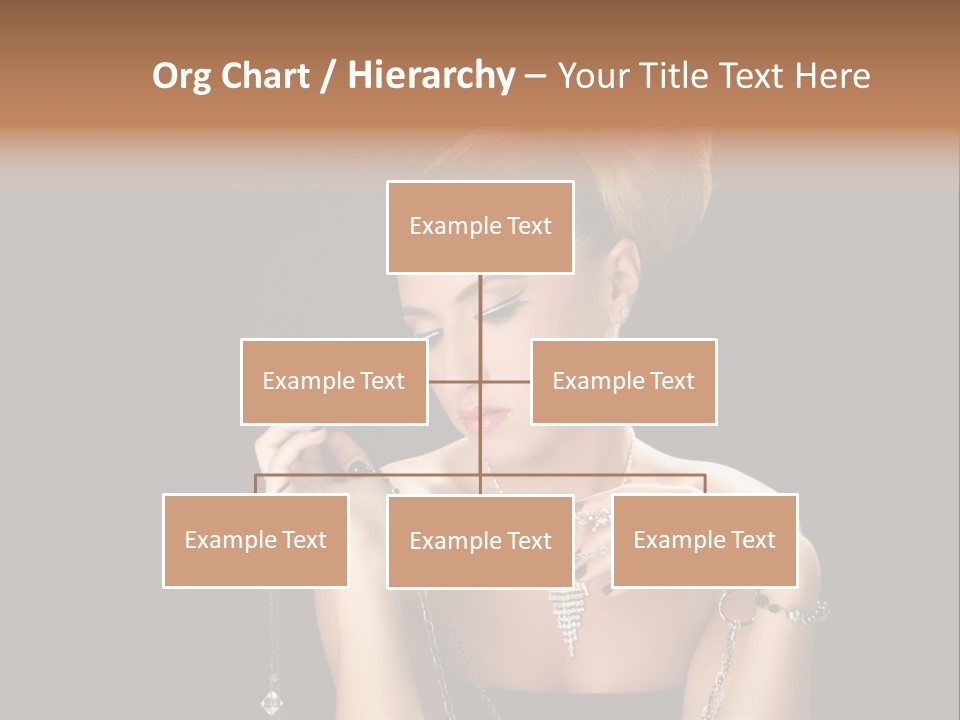 Caucasian Young Wealth PowerPoint Template