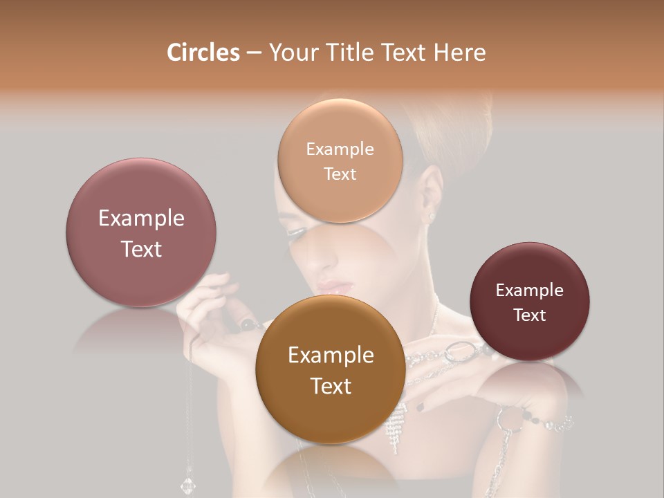 Caucasian Young Wealth PowerPoint Template