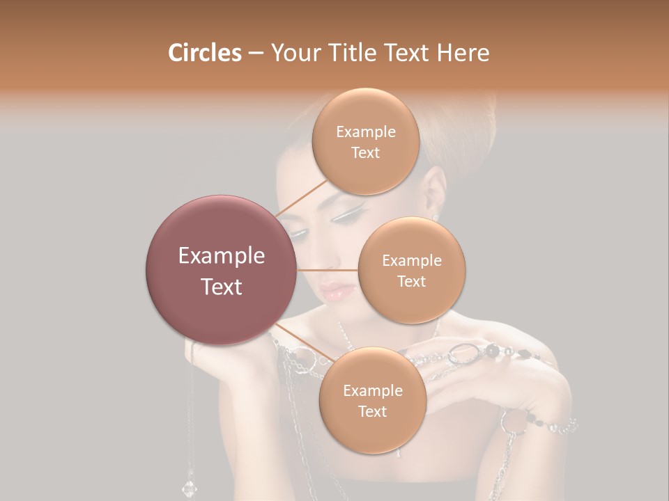 Caucasian Young Wealth PowerPoint Template