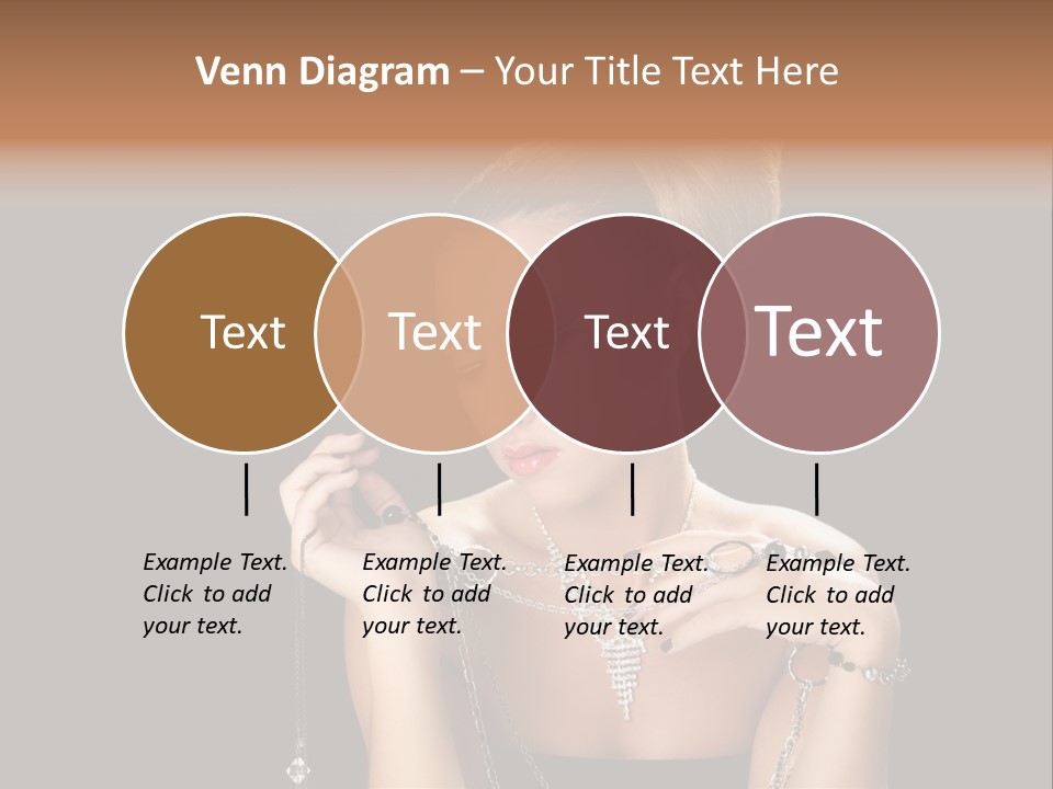 Caucasian Young Wealth PowerPoint Template