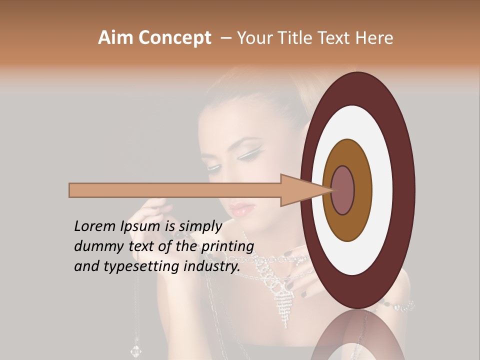 Caucasian Young Wealth PowerPoint Template