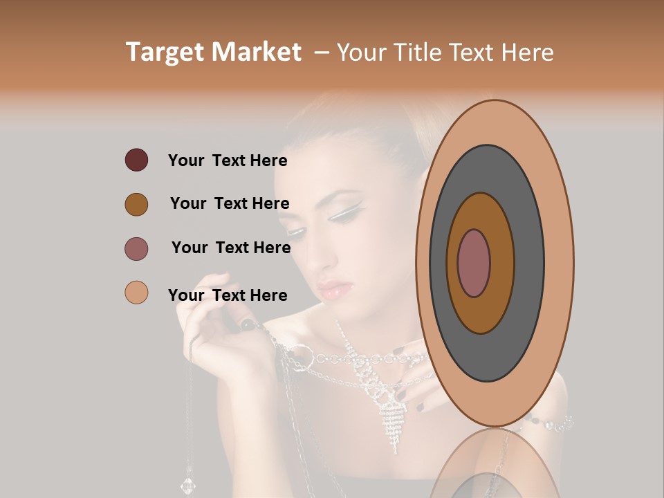 Caucasian Young Wealth PowerPoint Template