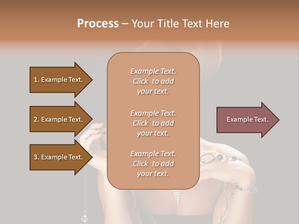 Caucasian Young Wealth PowerPoint Template