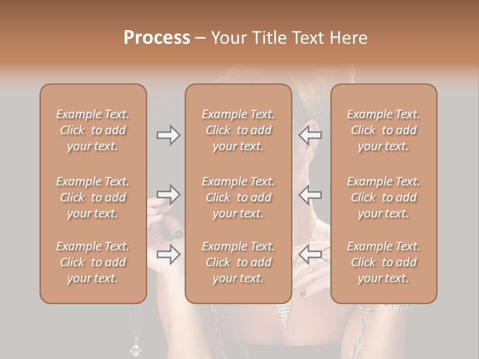 Caucasian Young Wealth PowerPoint Template