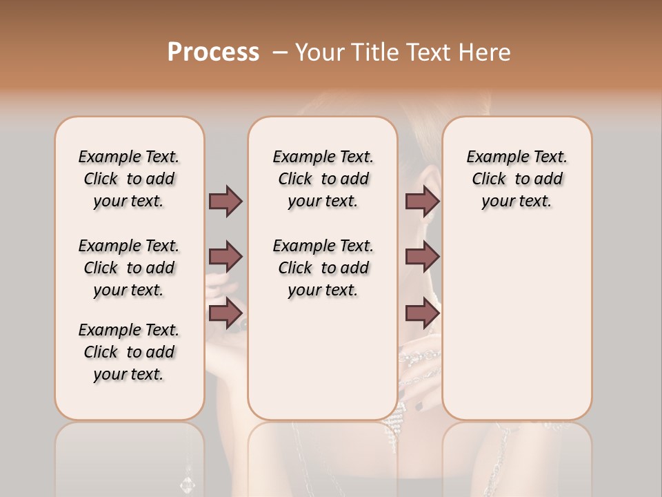 Caucasian Young Wealth PowerPoint Template