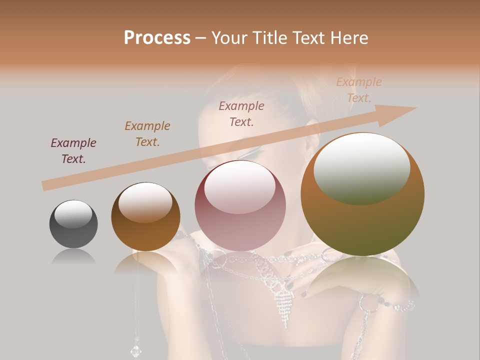 Caucasian Young Wealth PowerPoint Template