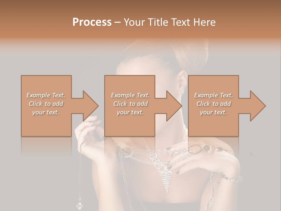 Caucasian Young Wealth PowerPoint Template
