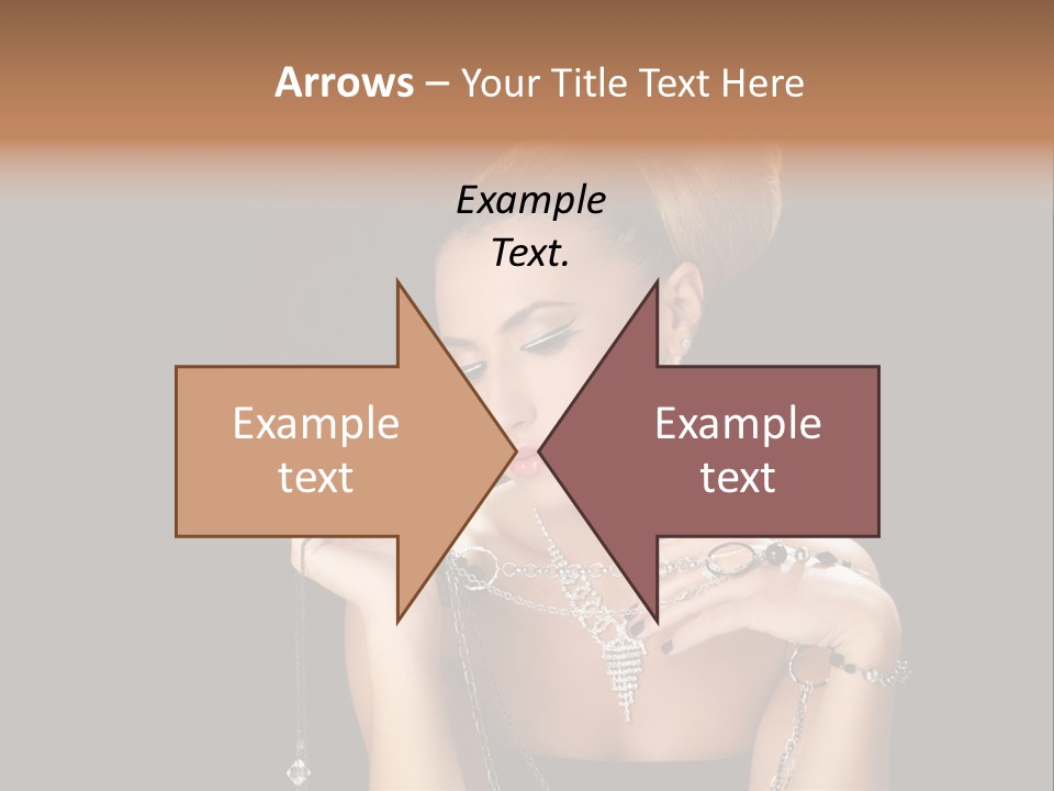 Caucasian Young Wealth PowerPoint Template