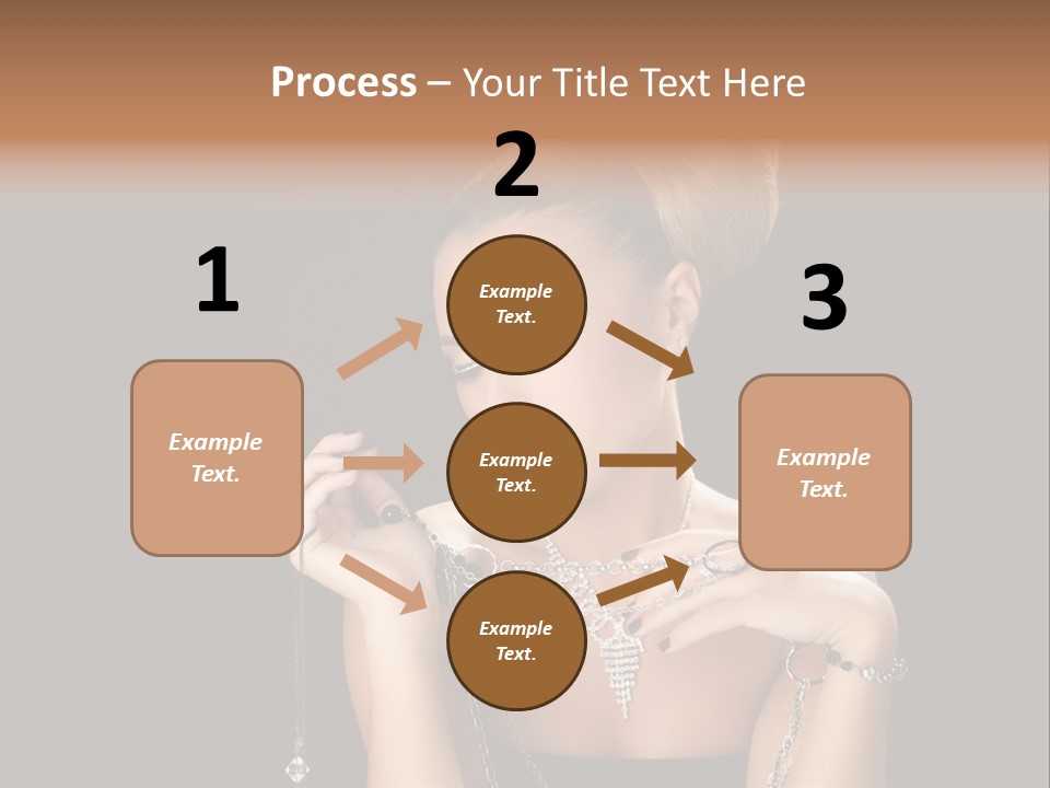 Caucasian Young Wealth PowerPoint Template