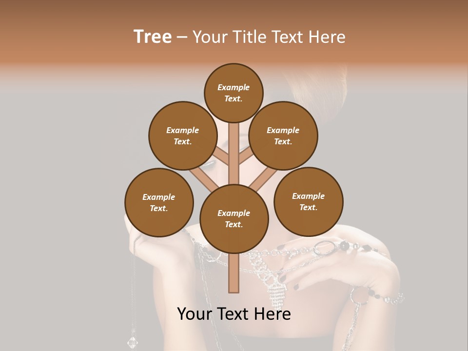 Caucasian Young Wealth PowerPoint Template