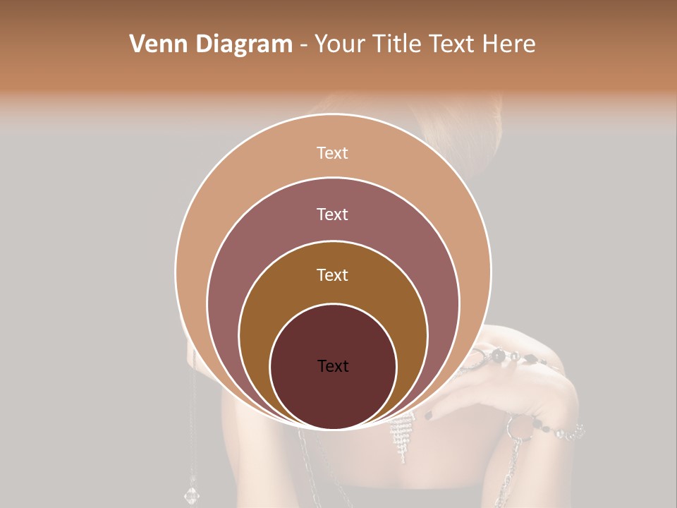 Caucasian Young Wealth PowerPoint Template
