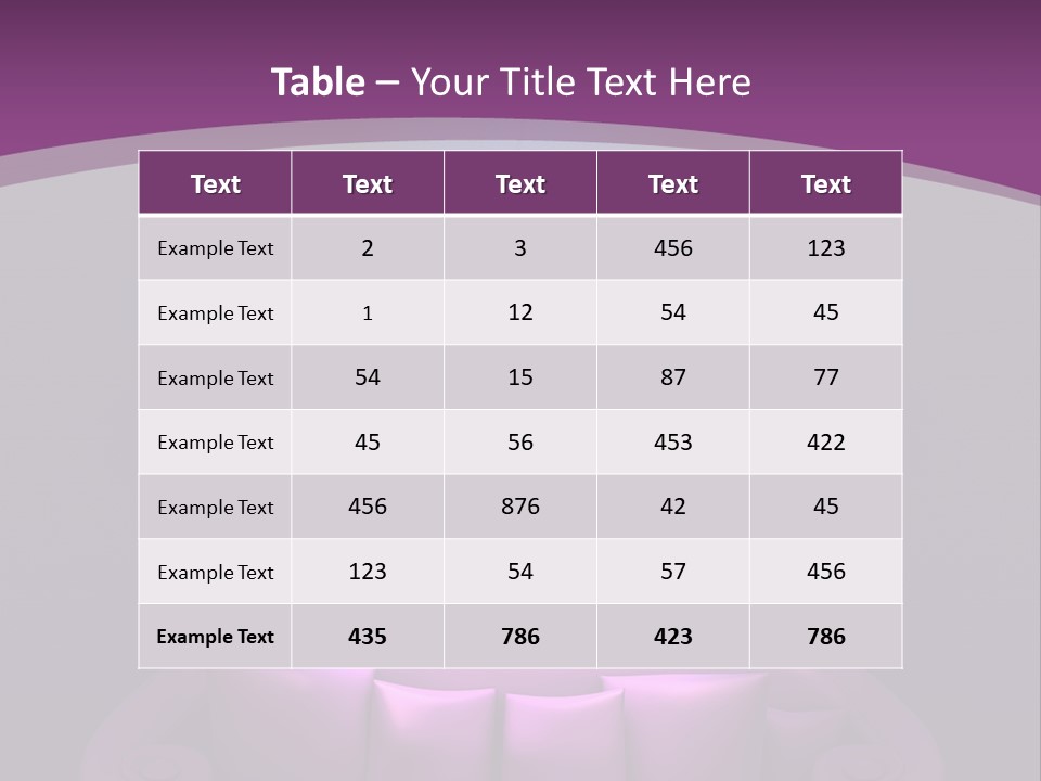 Lamp Grunge Furnishing PowerPoint Template