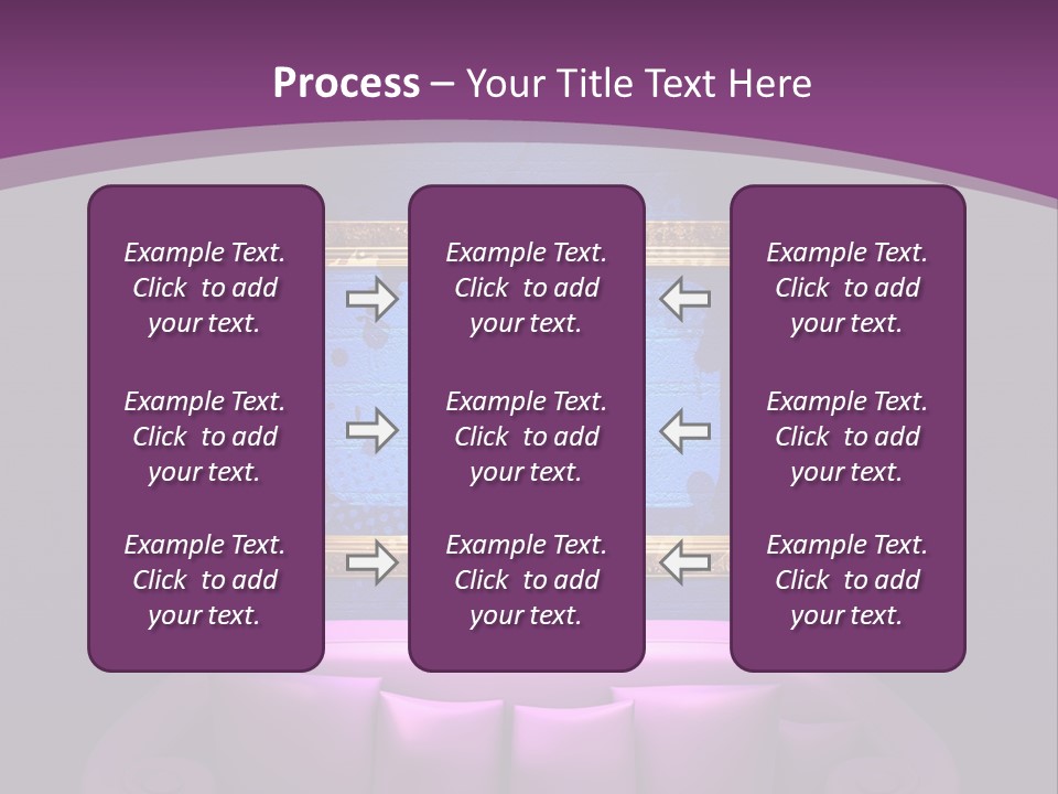 Lamp Grunge Furnishing PowerPoint Template