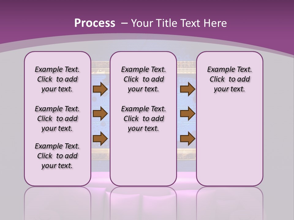 Lamp Grunge Furnishing PowerPoint Template